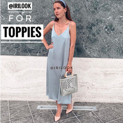 summer satin dress luxury shiny sun dress