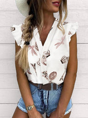 2020 Summer Women Elegant Vacation Leisure top