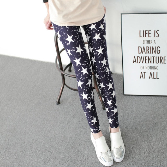Camouflage Printing Elasticity Leggings