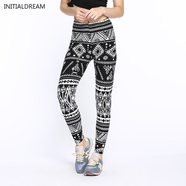 Camouflage Printing Elasticity Leggings