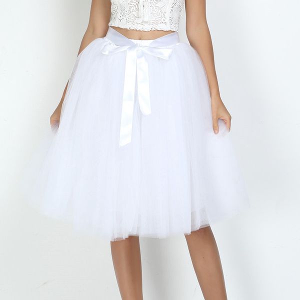 6Layers 65cm Fashion Tulle Skirt