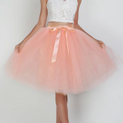 6Layers 65cm Fashion Tulle Skirt