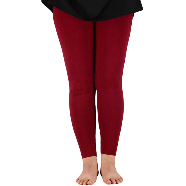 High Stretchy Leggings Pants Basic Workout Leggings