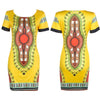 Image of African Dress Women Boho Floral Sleeveless Dashiki