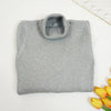 Image of Autumn & Winter Women Knitted Dress Turtleneck Sweater Dresses