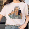 Image of Billie Eilish t shirt ulzzang women female hip hop femme clothes tshirt funny harajuku summer Casual ulzzang t-shirt streetwear