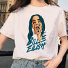 Image of Billie Eilish t shirt ulzzang women female hip hop femme clothes tshirt funny harajuku summer Casual ulzzang t-shirt streetwear