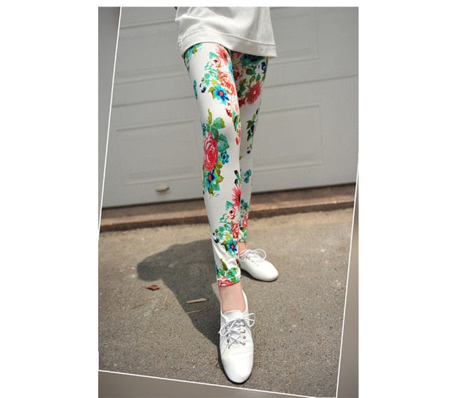 Houndstooth Sale Elastic Design Vintage Leggings