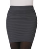 Image of Cheapest Free Shipping New Fashion 2019 Summer Women Skirt High Waist Candy Color Plus Size Elastic Pleated Sexy Short Skirt