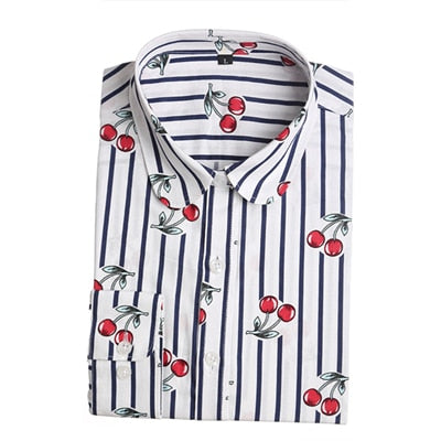 New Floral Long Sleeve Vintage Blouse