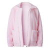 Image of Fur Jacket Female Plush Overcoat Pocket Casual Teddy Outwear