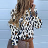 Image of Elegant New Puff shoulder blouse shirts Office Lady