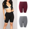 Image of Fashion New Lady Women's Casual Fitness Half High Waist Quick Dry Skinny Bike Shorts 3 Colors High Quality