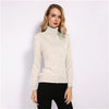 Image of GCAROL New Fall Winter 30% Wool Turtleneck Sweater Soft Handle Warm Women Jumper OL Render Knit Pullover S-3XL