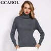 Image of GCAROL New Fall Winter 30% Wool Turtleneck Sweater Soft Handle Warm Women Jumper OL Render Knit Pullover S-3XL