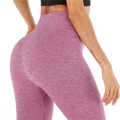 Grey Seamless Sport Leggings Women for Fitness Workout Pants