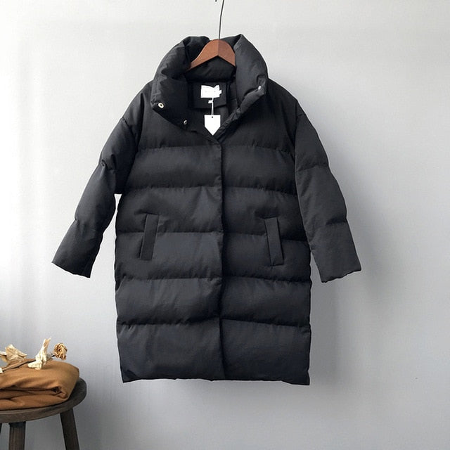 Thick  Jacket Women Winter Outerwear Coats Female Long Casual
