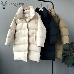 Thick  Jacket Women Winter Outerwear Coats Female Long Casual