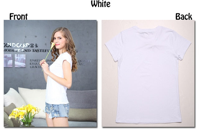 Plain T Shirt Women Cotton Elastic Basic T-shirts Female Casual Short Sleeve T-shirt