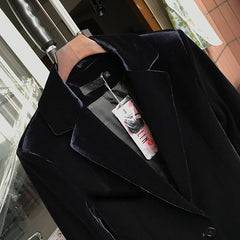High Quality New Velvet Women Blazer