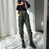 Image of High waist pants camouflage loose joggers for women