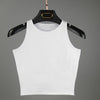 Image of Hot 2019 New Women Sexy Cotton Crop Top Crop Bustier Multicolor Sleeveless Cropped Blusas Vest Tank Top Camisole
