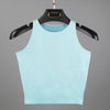 Image of Hot 2019 New Women Sexy Cotton Crop Top Crop Bustier Multicolor Sleeveless Cropped Blusas Vest Tank Top Camisole