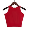 Image of Hot 2019 New Women Sexy Cotton Crop Top Crop Bustier Multicolor Sleeveless Cropped Blusas Vest Tank Top Camisole