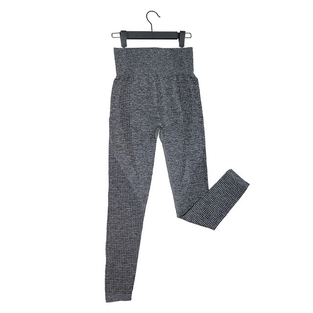 High Waist Seamless Leggings For Women Solid Push Up Leggings