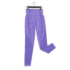 High Waist Seamless Leggings For Women Solid Push Up Leggings