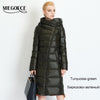 Image of Fashionable Coat Jacket for Women's Hooded Warm Parkas