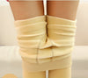 Image of Warm Winter Bright Velvet Knitted Thick Legging Super Elastic Pants