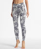 Image of print leggings high waist pants