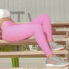 Image of Women Fitness Leggings  Polyester Ankle-Length