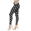 Image of Print Flower Leggings for Plus Size