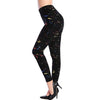Image of Print Flower Leggings for Plus Size