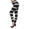 Image of Print Flower Leggings for Plus Size