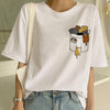 Image of T-shirt Summer Short Sleeve Top Tees Female