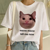 Image of T-shirt Summer Short Sleeve Top Tees Female