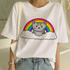 Image of T-shirt Summer Short Sleeve Top Tees Female