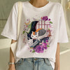 Image of T-shirt Summer Short Sleeve Top Tees Female