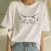 Image of T-shirt Summer Short Sleeve Top Tees Female