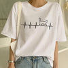 Image of T-shirt Summer Short Sleeve Top Tees Female