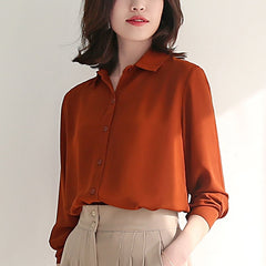 New Women's Shirt Classic Chiffon Blouse