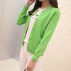 Image of New spring & summer female knit cardigan sweater coat short female a little shawl knitted jacket female