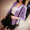 Image of New spring & summer female knit cardigan sweater coat short female a little shawl knitted jacket female