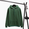 Image of Long Sleeves Letter Harajuku Print  Light Pink Pullovers O-neck Women's Hooded Sweatshirt Tops