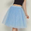 Image of Party Train Puffy 5Layer 60CM Fashion Women Tulle Skirt Tutu Wedding Bridal Bridesmaid