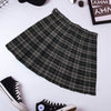 Image of Plus Size Harajuku Short Skirt New Korean Plaid Skirt Women Zipper