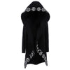 Image of Rosetic Hoodies  Gothic Casual Cool Chic Black Plus Size Women Sweatshirts